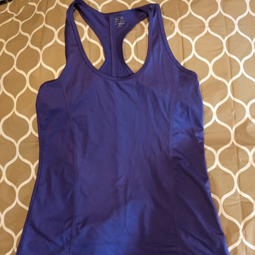 C9 Racerback Workout Tank top, purple size small